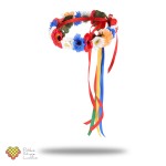 Wianek jednorzędowy damski ze wstążkami