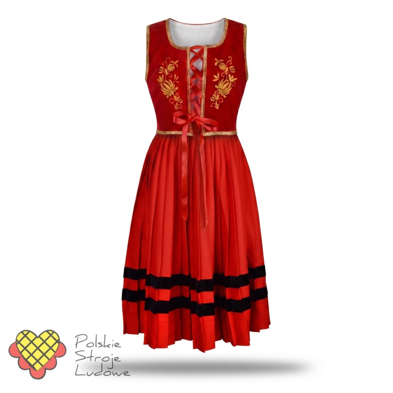 Gorset i spódnica kaszubskie 