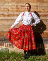 Spódnica krakowska bawełniana